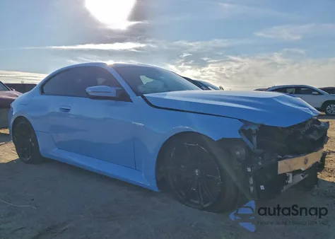 2024 BMW M2 z USA, uszkodzony, nr VIN 3MF13DM02R8D94517